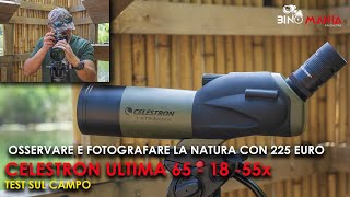 CELESTRON ULTIMA 65 osservare e fotografare la Natura con 225 euro [upl. by Elyse623]