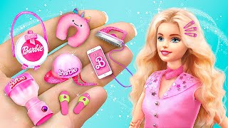 Barbie on Vacation 30 Doll Hacks and Crafts [upl. by Veats17]