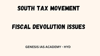 South Tax Movement [upl. by Merlin]