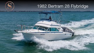 Bertram 28 Flybridge  Standen Marine [upl. by Ymrej]