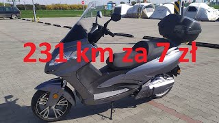 Skuter elektryczny EFUN PUMAX 150Ah potwierdzony zasięg 231 km [upl. by Izaak]