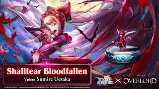 Introducing Shalltear Bloodfallen OVERLORD Collab Unit [upl. by Caesaria]