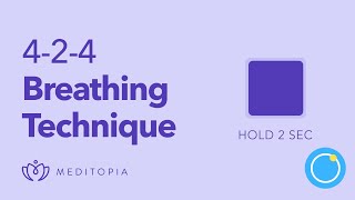 424 Breathing Technique to Calm Down [upl. by Notniw]