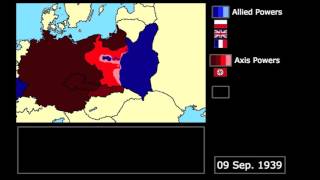 WWII The Invasion of Poland 1939 Every Day [upl. by Sivolc634]