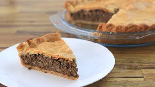 How to Make Meat Pie  Tourtière Recipe [upl. by Pippo]