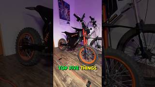 5 things you need to know about New Tuttio Soliel 01✅⚡️🥶 72v electricbike 72vsurron emoto [upl. by Nossaj10]