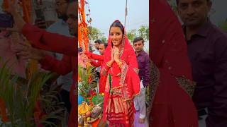 Happy chhath puja 2024🙏🏻✨❤️ neetubisht trending celebration [upl. by Eimmij]