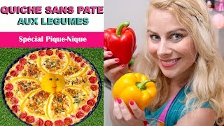 Quiche végétarienne aux légumes du soleil ♡ Virginie fait sa cuisine 80 [upl. by Brass]