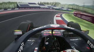 RB18 onboard hotlap at Red Bull Ring [upl. by Gent]