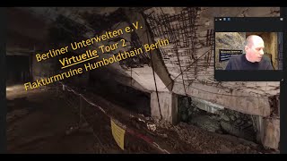 Berliner Unterwelten Virtuelle Tour 2 Flakturmruine Humboldthain [upl. by Craggie]