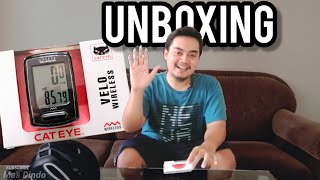 Unboxing CATEYE VELO WIRELESS Speedo Meter Sepeda Cyclo Comp Cateye By Mas Dindo [upl. by Sidman]