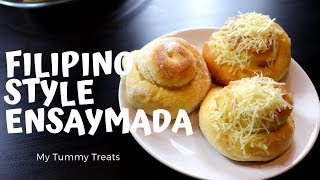 Ensaymada Recipe  How to make soft and cheesy ensaymada [upl. by Yrad]