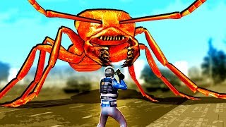 UFOs and Giant ANTS Storm Area 51 in Earth Defense Force 5 [upl. by Noramac]