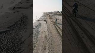 Driving on Arrakis 💛arrakis dune mallemutor hanszimmer enduro sand beach offroad adventure [upl. by Fonda405]