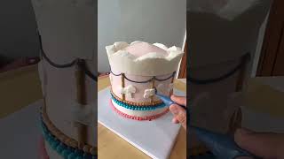 how to decorate cakes with varies style in chantilly and chocolate ganache decorcake cake clip274 [upl. by Ayokahs]