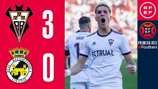 RESUMEN  Albacete Balompié 30 RB Linense  PrimeraRFEF  Jornada 33  Grupo 2 [upl. by Renard]