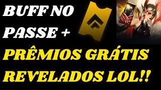 Ótimo Buff no Passe Hall of Legends  Trilha Completa de Recompensas no League of Legends [upl. by Airdnaid]