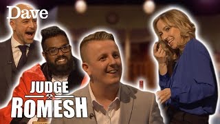 Man Tries Hitting On Kerry Howard  Judge Romesh [upl. by Prudy928]