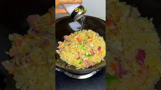 Bacon Egg Fried Rice 🤤 Bacon FriedRice EggFriedRice [upl. by Chrisy]