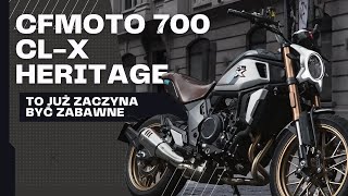 CFMoto 700 CLX Heritage ♻️ Recenzja  Test  Opinia  Pierwsze Wrażenia [upl. by Zillah316]