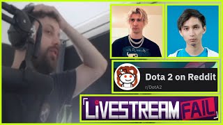 SingSing Didnt Hold Back  Dota 2 Reddit XQC LSF 446 [upl. by Zohara]