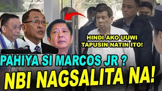 KAKAPASOK LANG  MARCOS JR SINUPALPAL NG NBI DIR P DUTERTE HINDI PWEDENG KASUHAN [upl. by Imailiv]