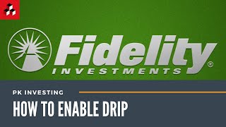 How to Enable DRIP in Fidelity [upl. by Ludovick756]