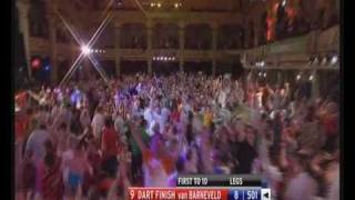 Raymond Van Barneveld 9 Dart Finish Stan James World Matchplay [upl. by Aicener]