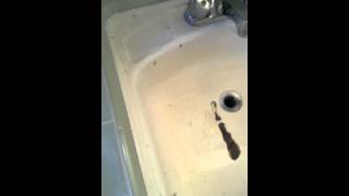 Bathroom Sink Refinish Before [upl. by Jordon767]