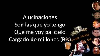 Alucinaciones  Silvestre Dangond Letra [upl. by Ahsykal254]