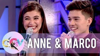 Vice challenges Anne and Marco to choose among a hilarious list of attractive hopefuls  GGV [upl. by Aynod]