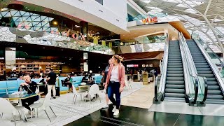 Westfield Shopping Mall  Shepherd’s Bush London England  Virtual Walking Tour 4K HDR 60 fps [upl. by Tullusus]