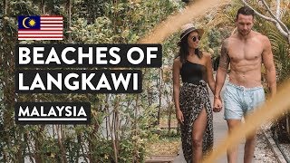 BEST BEACH LANGKAWI ISLAND  Tanjung Rhu Beach Malaysia Travel Vlog [upl. by Teemus]