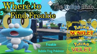 Pokemon Scarlet amp Violet  Where to Find Froakie [upl. by Rudolph]