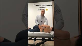 Mobilizacja lędźwiowego odcinka kręgosłupa Lumbar Roll osteopathy mobility spine [upl. by Lucienne941]