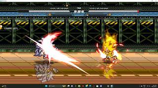 fleet way sonic vs super sonic phase 5 sonic mugen [upl. by Risay]