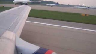 Delta Airlines Boeing 737200 Takeoff from CVG [upl. by Aicissej]