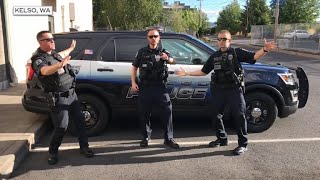 Police lipsync battles going viral [upl. by Whiney316]