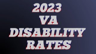 2023 VA Disability Pay Chart With amp Without Dependents [upl. by Assertal370]