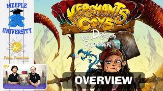 Merchants Cove Dragon Rancher Board Game  Character Rules Overview Preview [upl. by Strader]