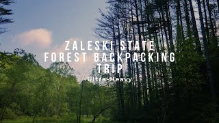 UltraHeavy Backpacking at Zaleski State Forest [upl. by Fraya162]