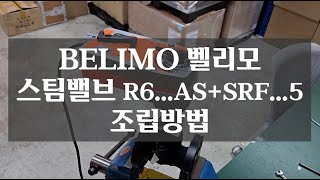 BELIMO 벨리모 스팀밸브 조립방법 R6ASSRF5 [upl. by Stockmon531]