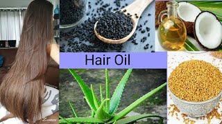 Kalonji meethi Dana alover coconut hair oil fast hair growth oil [upl. by Pennie]