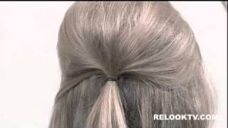 RelookTVcom  HAIR STYLING  Paris Fashion Vintage Beehive [upl. by Cnut]