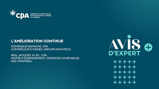 Avis dexpert  Lamélioration continue [upl. by Nojram]