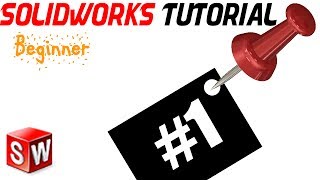 SolidWorks Beginner Tutorial 1 Interface Add ins New Part Options  Units [upl. by Naillimxam]