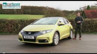 Honda Civic hatchback review  CarBuyer [upl. by Yearwood]