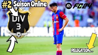 😱quotCEST CHAUD😥JE DOIS EVITER LA RELÉGATION❌quotFC 24 DIVISION 3 ONLINE 🔥 [upl. by Leonora895]