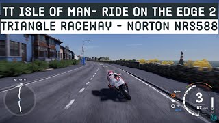 TT Isle of Man  Ride on the Edge 2  Steve Hislop  Triangle Circuit [upl. by Enomaj135]