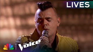 Bryan Olesens Last Chance Performance of quotViva La Vidaquot by Coldplay  The Voice Lives  NBC [upl. by Manny]